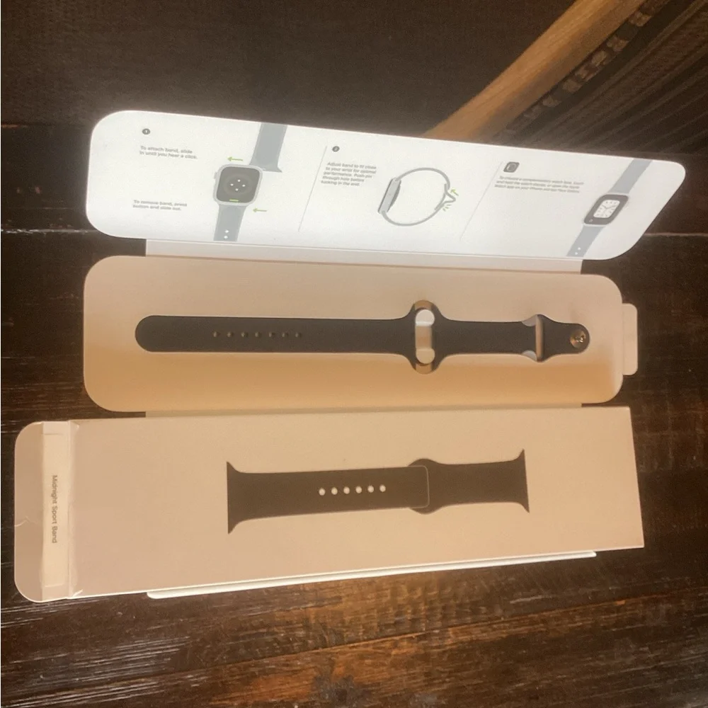 Black Smartwatch Band